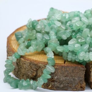 Green Aventurine For Beaded Bracelet Better Job Opportunities, Good Health, Increase Prosperity