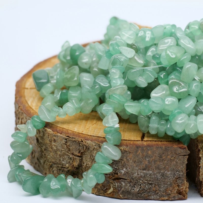 Green Aventurine For Beaded Bracelet Better Job Opportunities, Good Health, Increase Prosperity