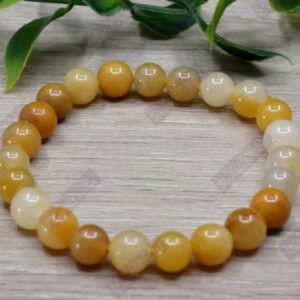 Yellow Aventurine Beaded Bracelet For Self Confidence & Abundance