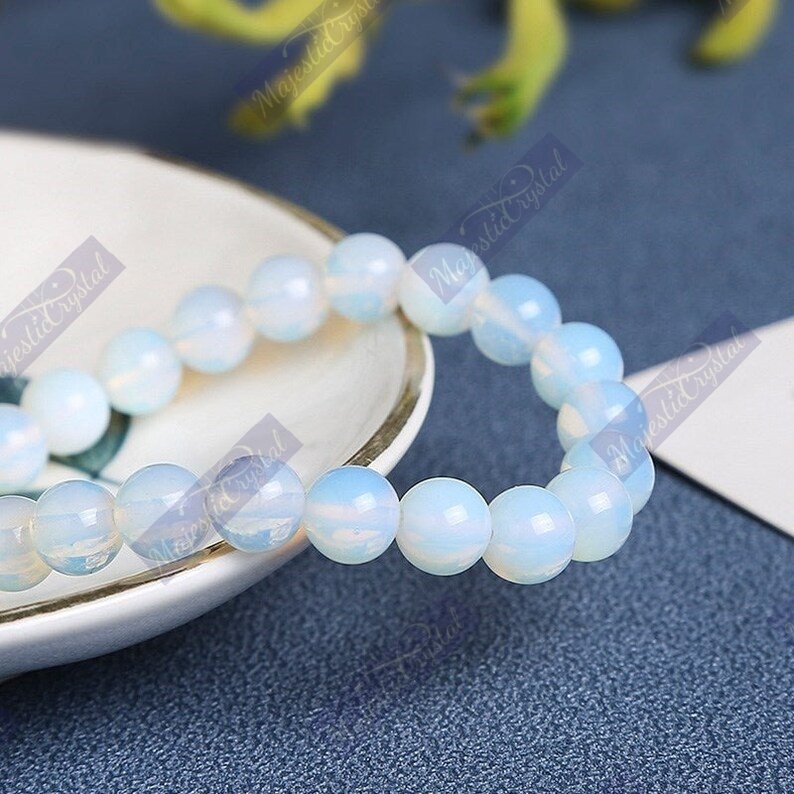 Opalite (Opal) Beaded Bracelet For Love & Passion