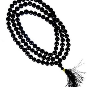 Black Tourmaline Mala Protection From Negativity & Negative People